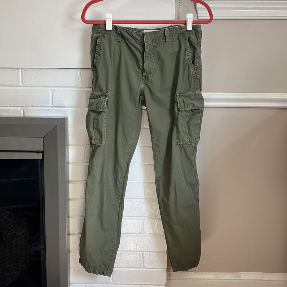 Nili Lotan Green Cargo Pants Women's Size 2